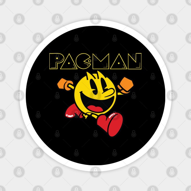Pac-Man! Magnet by Wyrd Merch
